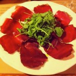 Bresaola di Chianina with rucola